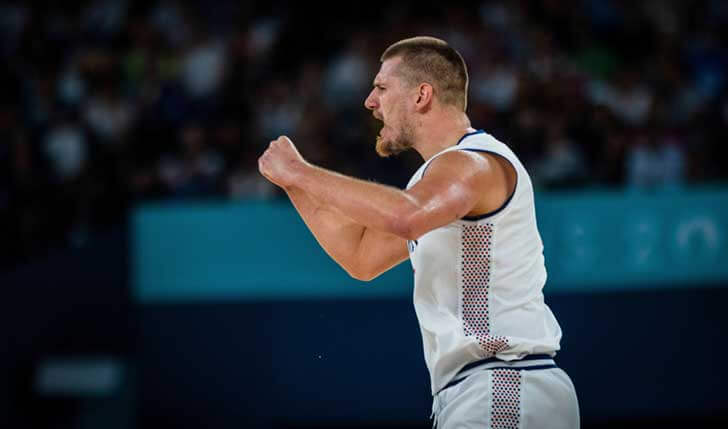 Nikola Jokic of Serbia